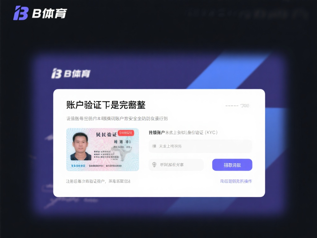 账户验证是否完整
在b体育平台上，首次提现往往需